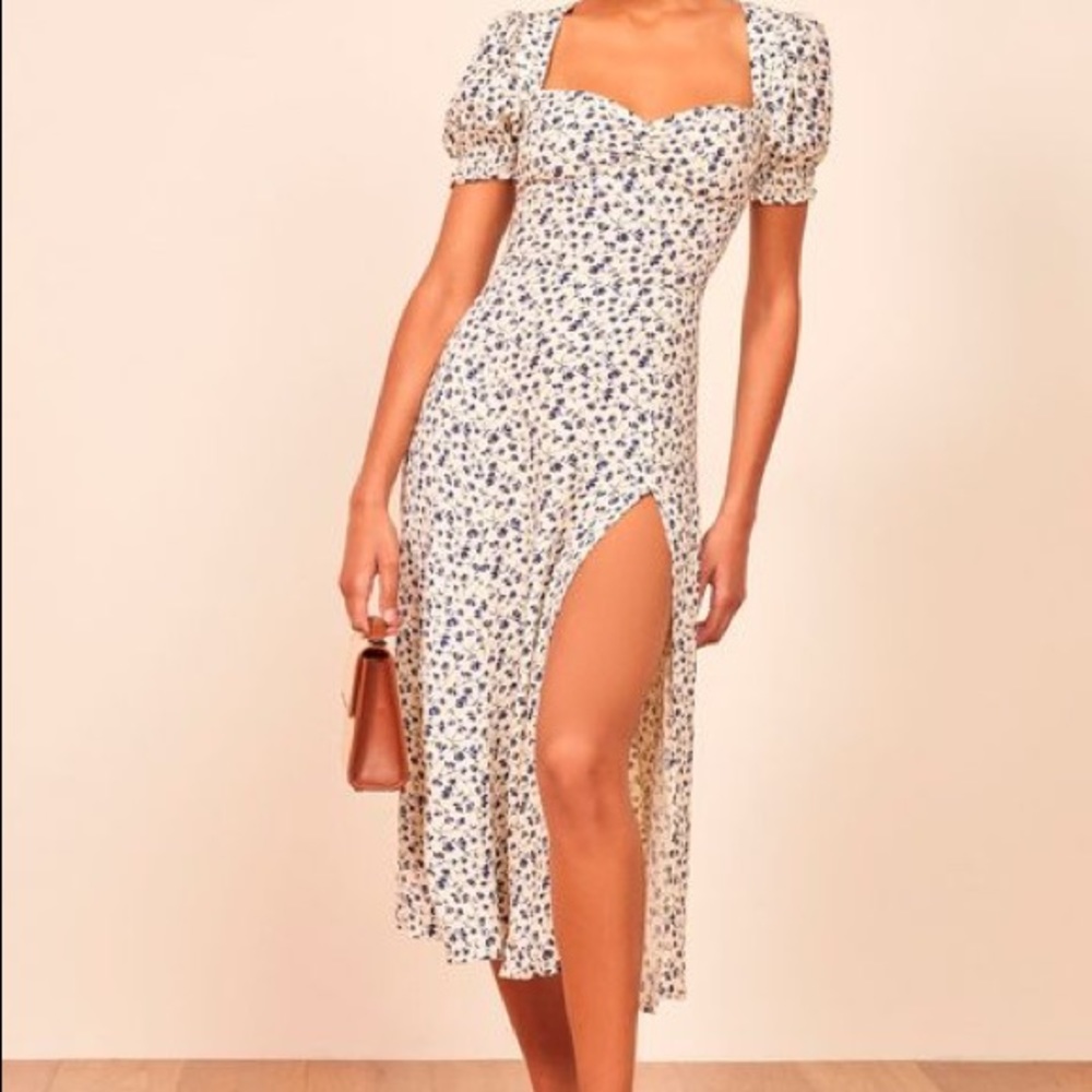 Reformation Floral Midi Dress